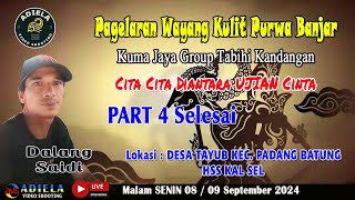 Download lagu WAYANG KULIT BANJAR # CITA2 DIANTARA UJIAN CINTA#DALANG SAIDI TABIHI # TAYUB 08 SEPT 2024#P4 selesai mp3