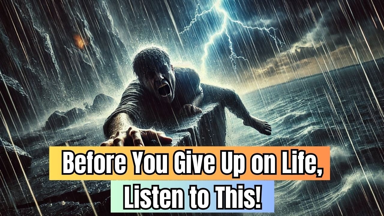 "Before You Give Up on Life, Listen to This!"