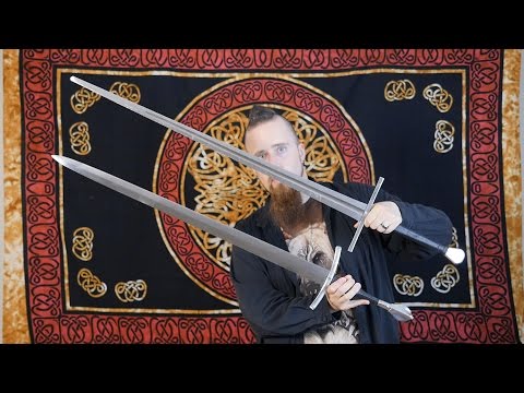 An example of a "true" bastard sword / hand-and-a-half sword