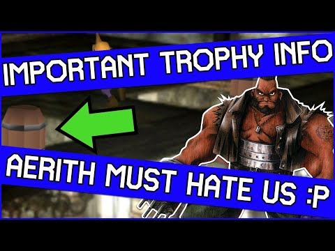Warning! Don't make the WRONG choice here in Final Fantasy 7 - Trophy Guide
