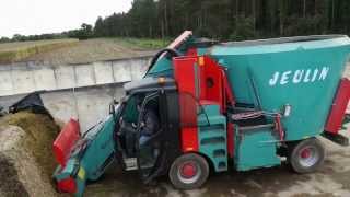 JEULIN önjáró takarmánykeverő-kiosztó kocsik 13 - 34 m3