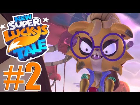 New Super Lucky's Tale Gameplay Walkthrough Part 2 - World 2