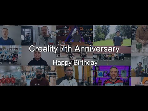 7th Anniversary of Creality and 3D Printing Industry Summit Countdown 4 Days