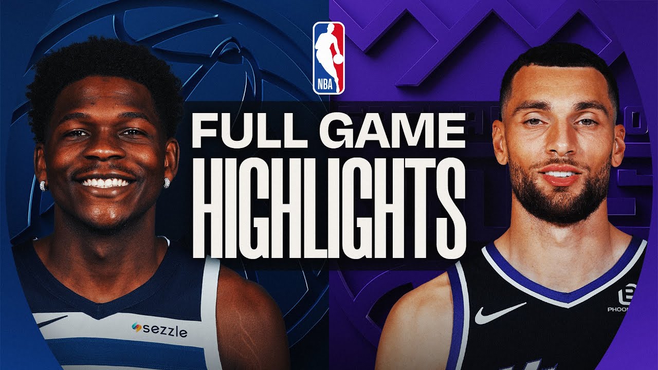 TIMBERWOLVES at KINGS | FULL GAME HIGHLIGHTS | November 9, 2025