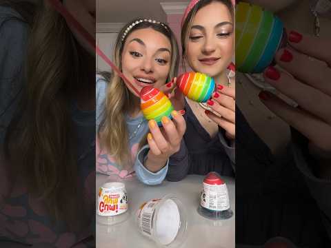 Gumi Yum Zuru Regenbogen-Ei-Überraschung!! 🌈 #Süßigkeiten