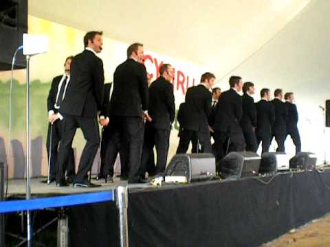 Only Men Aloud singing Don't rain on my parade