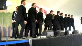 Only Men Aloud singing Don't rain on my parade