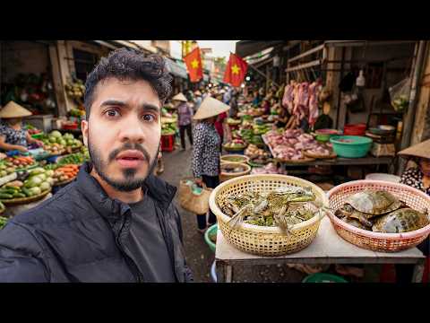UNCUT VIDEO in an EXOTIC MARKET in VIETNAM 🇻🇳