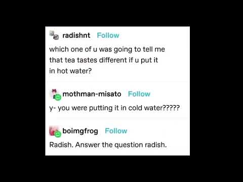 Tea Taste DIFFERENT in Hot Water?! #youtube #comedy
