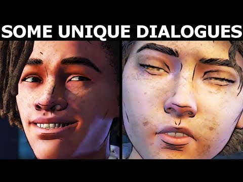 Some Unique Dialogue Lines With Louis - The Walking Dead Final Season 4 Episode 2