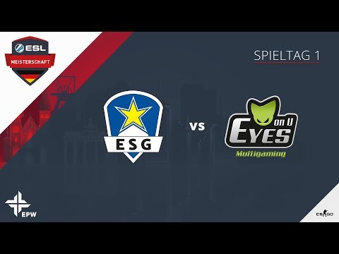 CS:GO - EURONICS Gaming vs. EYES ON U - ESL Wintermeisterschaft 2018 - Tag 1 - Cache
