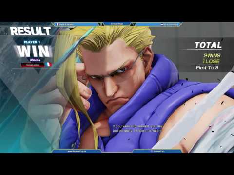 gwak.fr Akainu vs ECV Loubd0gg (Group Stage) - Monday Weekly GamerCup.nl 20-06-2016