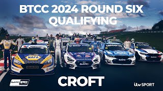 BTCC 2024 Round 6 Qualifying Croft #BTCC | ITV Sport
