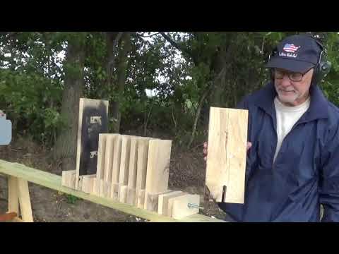 22 RL 22 Mag 380 and 9mm Penetration Eval on ASH