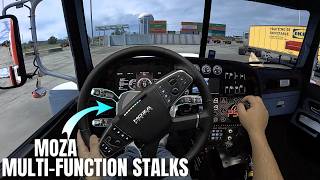 Download lagu First Haul with My NEW MOZA Multi-Function Stalks! | ATS | Fanatec DD  mp3
