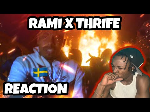 AMERICAN REACTS TO SWEDISH DRILL RAP! RAMI x THRIFE - QUE PA$A [Offical Video]