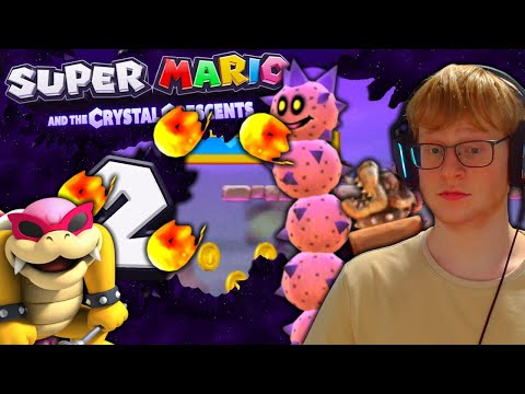 🌑Super Mario and the Crystal Crescents🌑#02 Unfassbar gute Level & Roys Glitch-schloss?