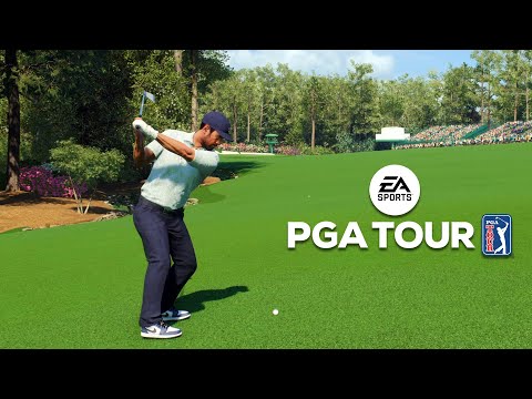 THE MASTERS ROUND 1 - Charlie Woods Career Mode - EA PGA Tour