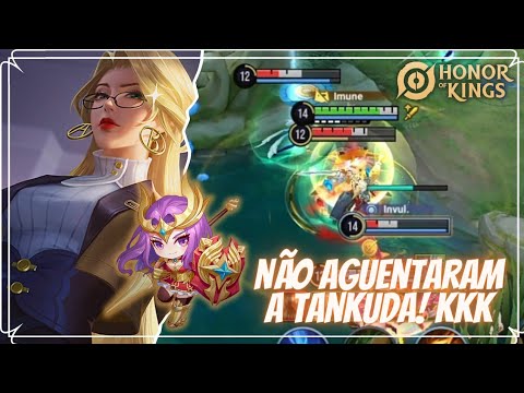 Professora Athena protege seus alunos na selva! | Honor of Kings