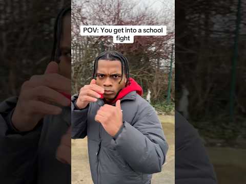 POV: You get into a school fight