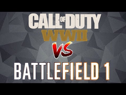 Call of Duty WW2 VS Battlefield 1 - Weapons Sounds & Animations