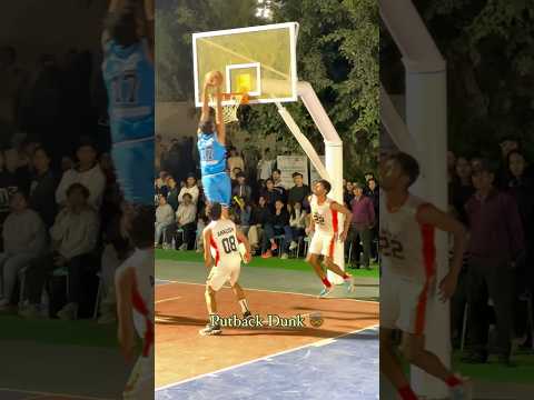 Putback Dunk || All India Inter University Basketball #fiba #fibaasiacup #unitedcollege #shortsfeed