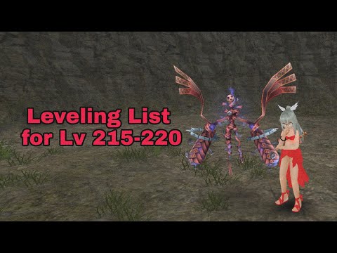 BEST LEVELING PLACE FOR LVL 215 TO 220 [ToramOnline]