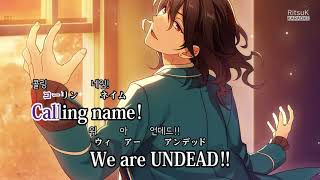 UNDEAD - Melody in the Dark 노래방 ("앙상블 스타즈!")