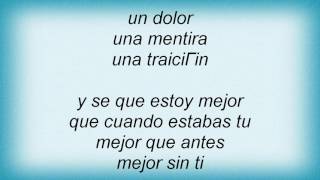 Ella Baila Sola - Mejor Sin Ti Lyrics