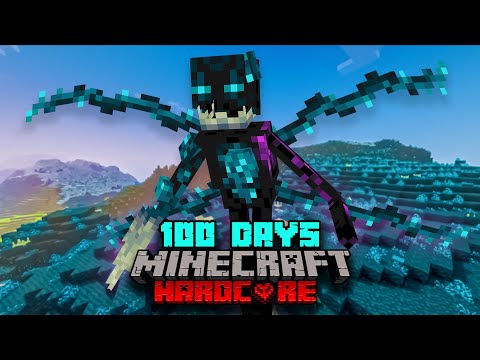 I Survived 100 Days in Hardcore Minecraft!