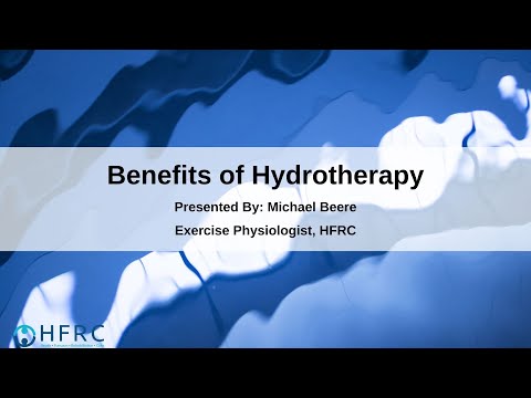 Benefits of Hydrotherapy