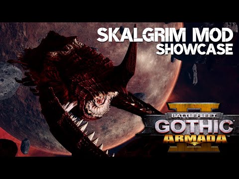 NEW TITAN: PYROCLASTIC TITAN | Skalgrim Mod Showcase | Battlefleet Gothic: Armada 2