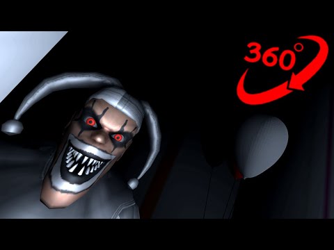 360° Clown Nightmare - Abducted By Clowns!😱 4K