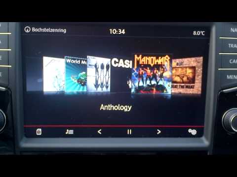 Golf7 Discover Pro Coverflow