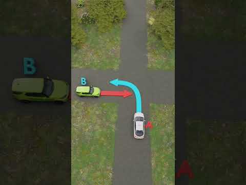 an uncontrolled intersection #Uncontrolledintersection