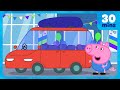 George Pig Rides In The New Car Family Car Test Drive 🛞 Peppa Pig Full Episodes 30 Minutes