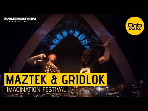 Maztek & Gridlok - Imagination Festival 2017 | Drum and Bass