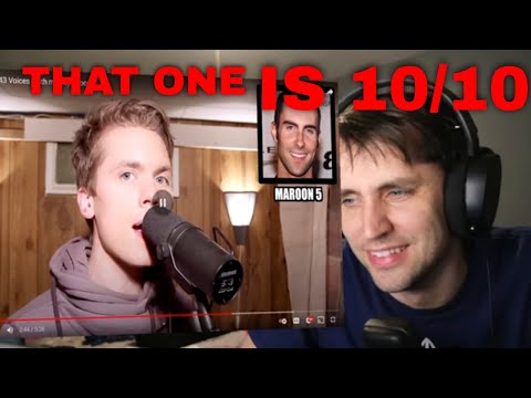 One Guy, 43 Voices REACTION (THIS GUY IS A SUPER STAR)