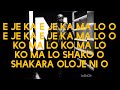 Teni - MOSLADO (Lyrics Video)