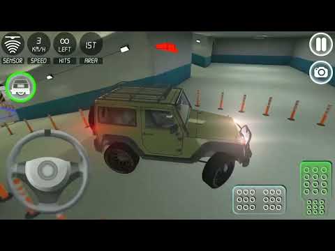 Underground Parking 5th Wheel Smart Car Parking Space: Driving School