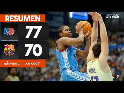 Río Breogán - Barça (77-70) RESUMEN | Liga Endesa 2024-25