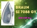 BRAUN SI 7088 GY - відео