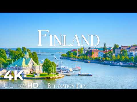 Finland 4K • Hidden Gems of Scandinavia with Peaceful Music | Relaxation Film