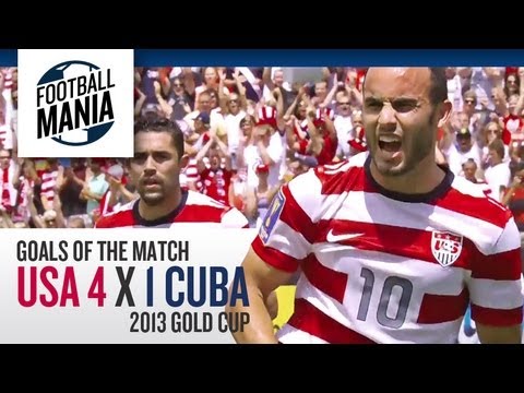 Gold Cup 2013 - USA 4 x 1 Cuba - Goals of the Match!