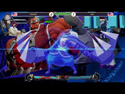 CEOTaku 2018 BlazBlue Tag - Cookie vs Jan - Top 16 Losers