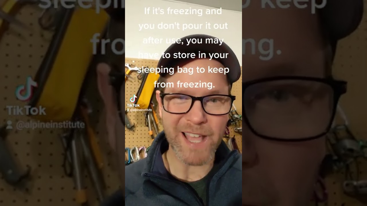 Pee Bottles in the Mountains