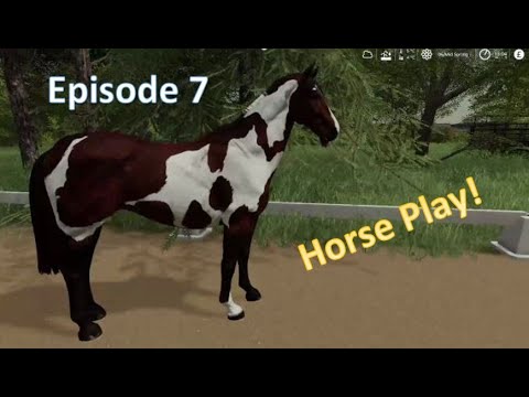 LITTLE NORTON #7 / Horse Play! / Farming Simulator 19 XBOX 1S Let’s Play FS19.