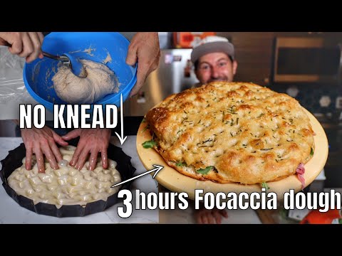 Easy and Fast Focaccia by Maestro Vito Iacopelli