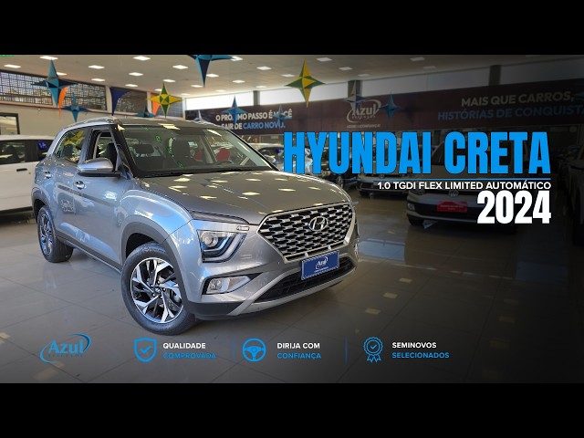 Vídeo HYUNDAI CRETA 1.0 TGDI FLEX LIMITED AUTOMÁTICO