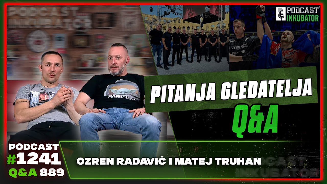 Podcast Inkubator #1241 Q&A 889 - Ozren Radavić i Matej Truhan